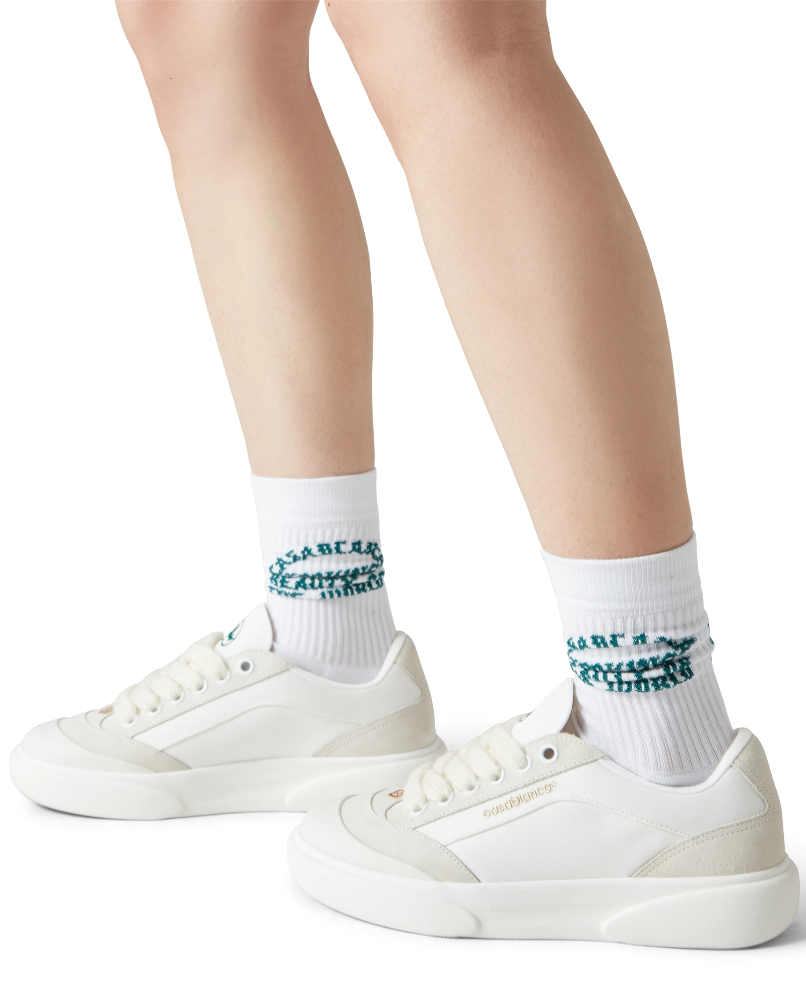 Women's Del Mar White Sneaker - Image 3