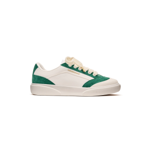 Women's Del Mar White & Green Sneaker