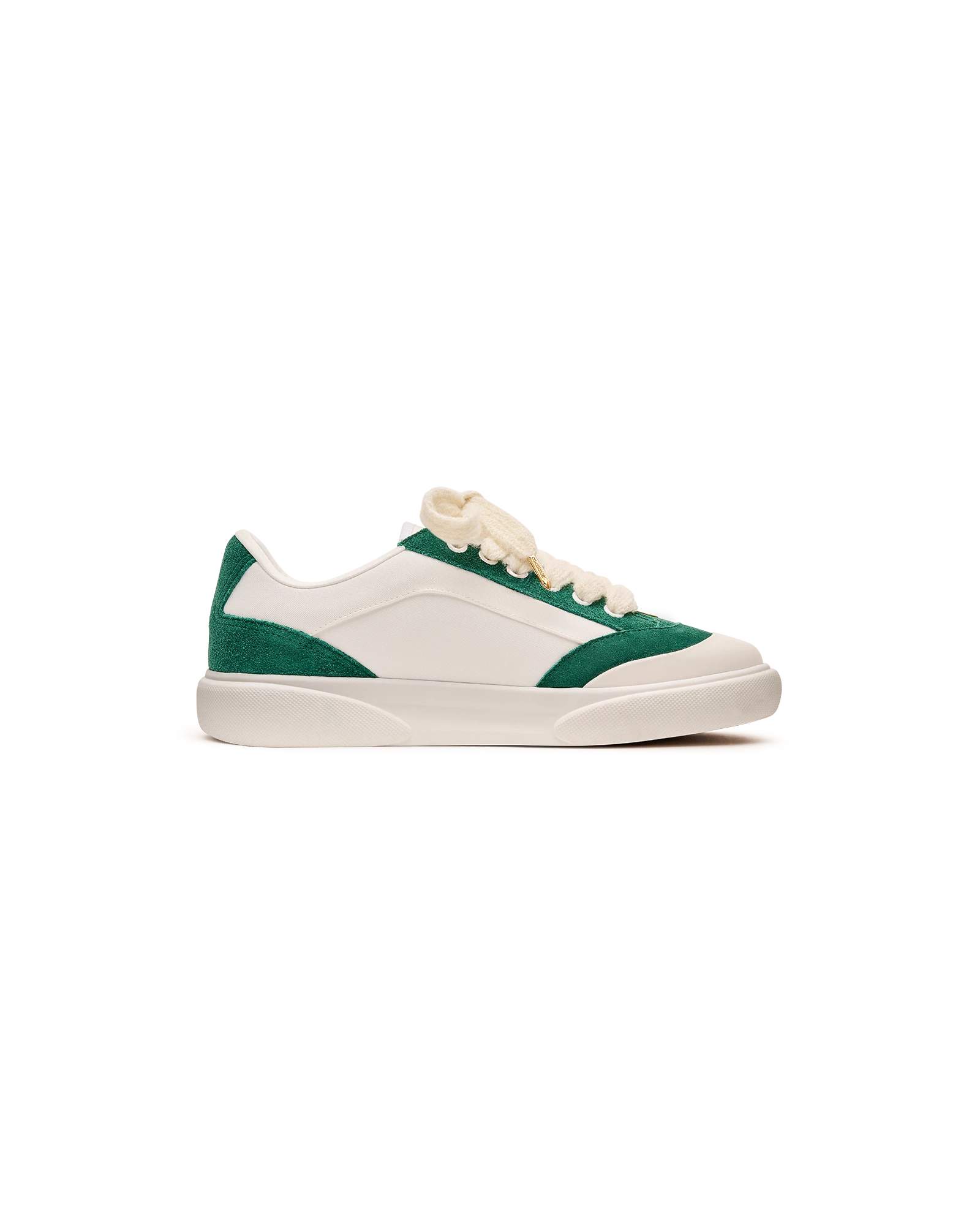 Women's Del Mar White & Green Sneaker - Image 3