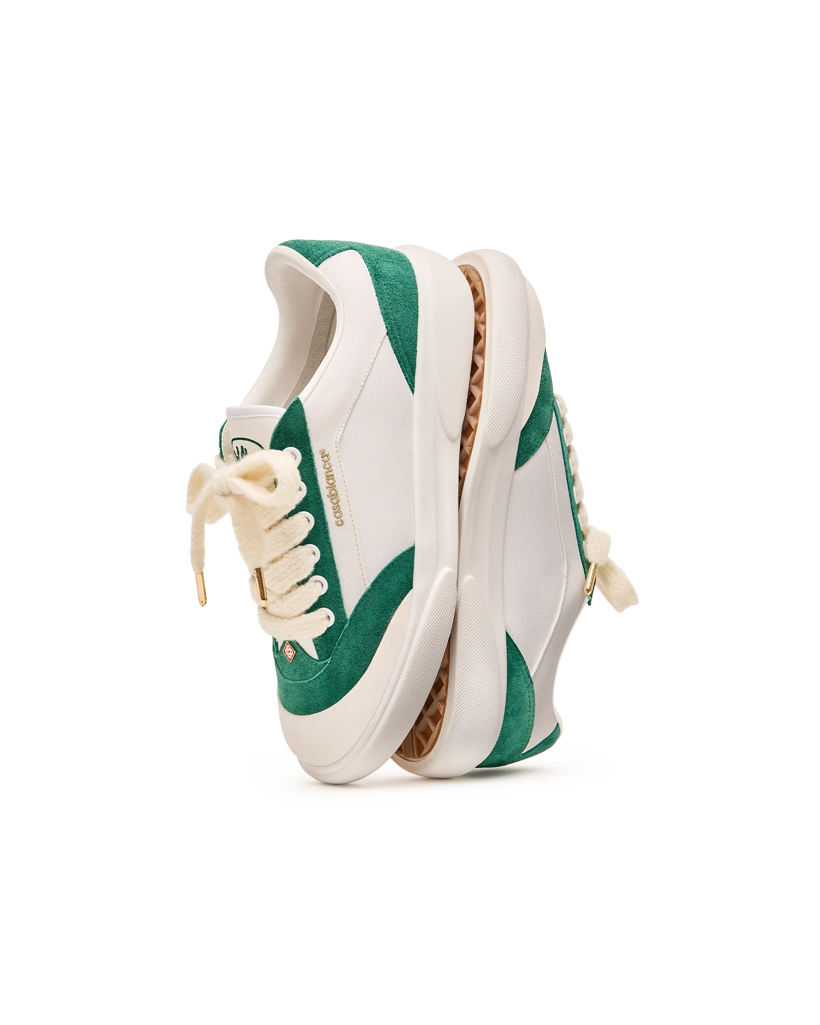 Women's Del Mar White & Green Sneaker - Image 10
