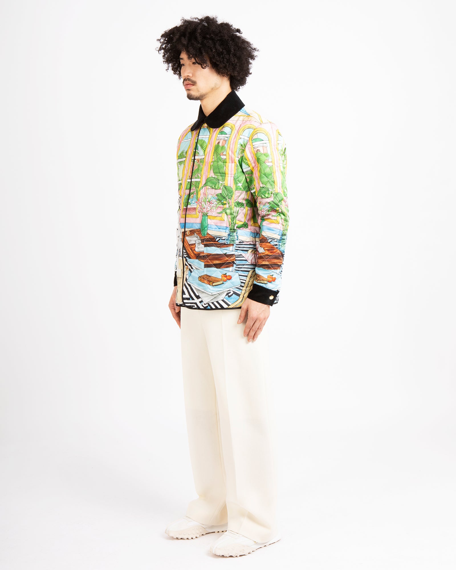 Dream House Printed Quilted Hunting Jacket - Image 4