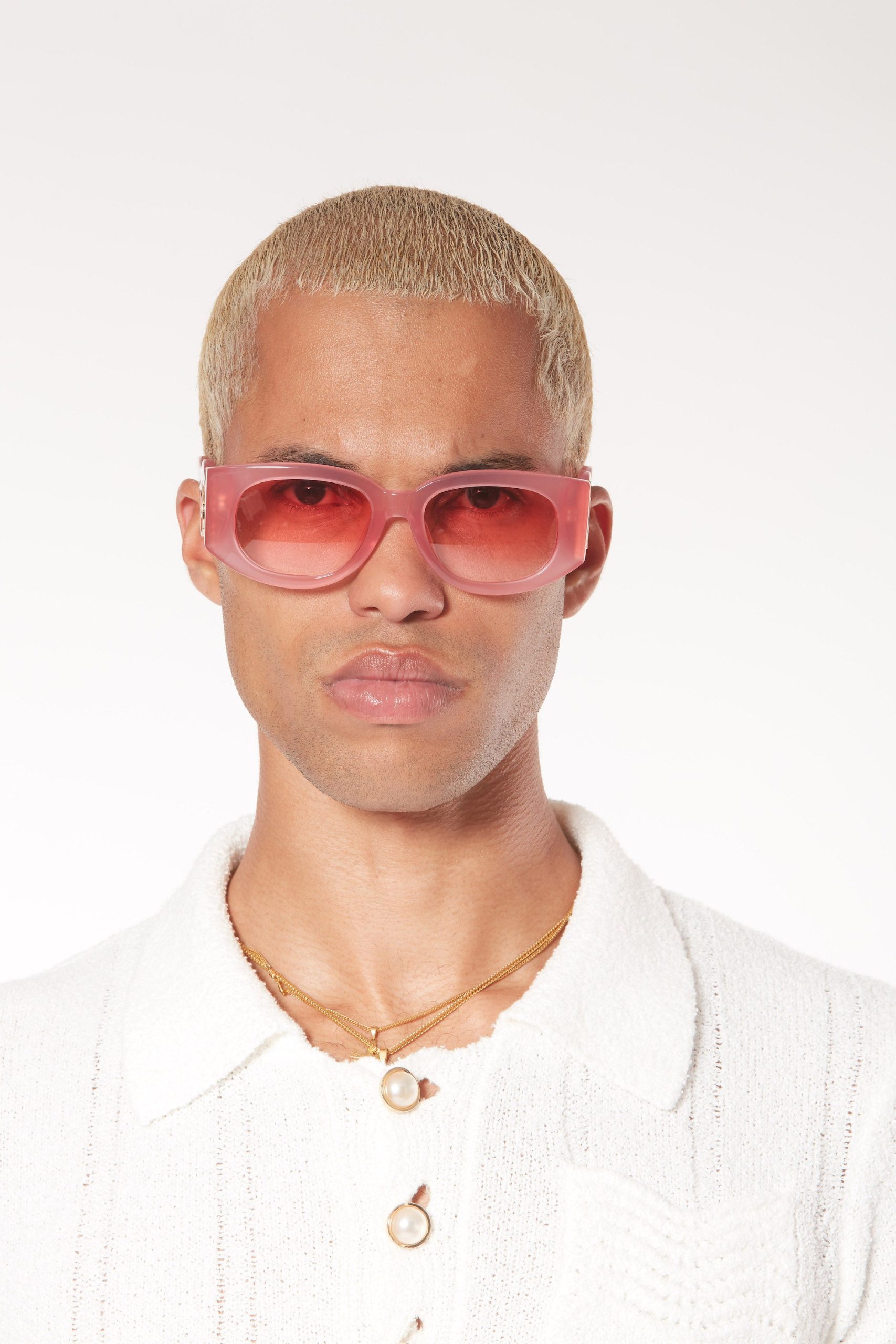Pink & Gold The Memphis Sunglasses - Image 3