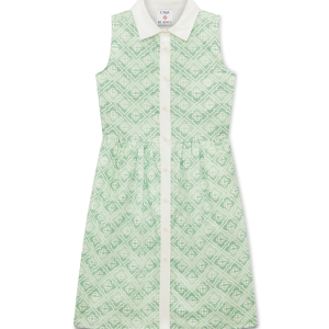 Children's Wavy Monogram Dress