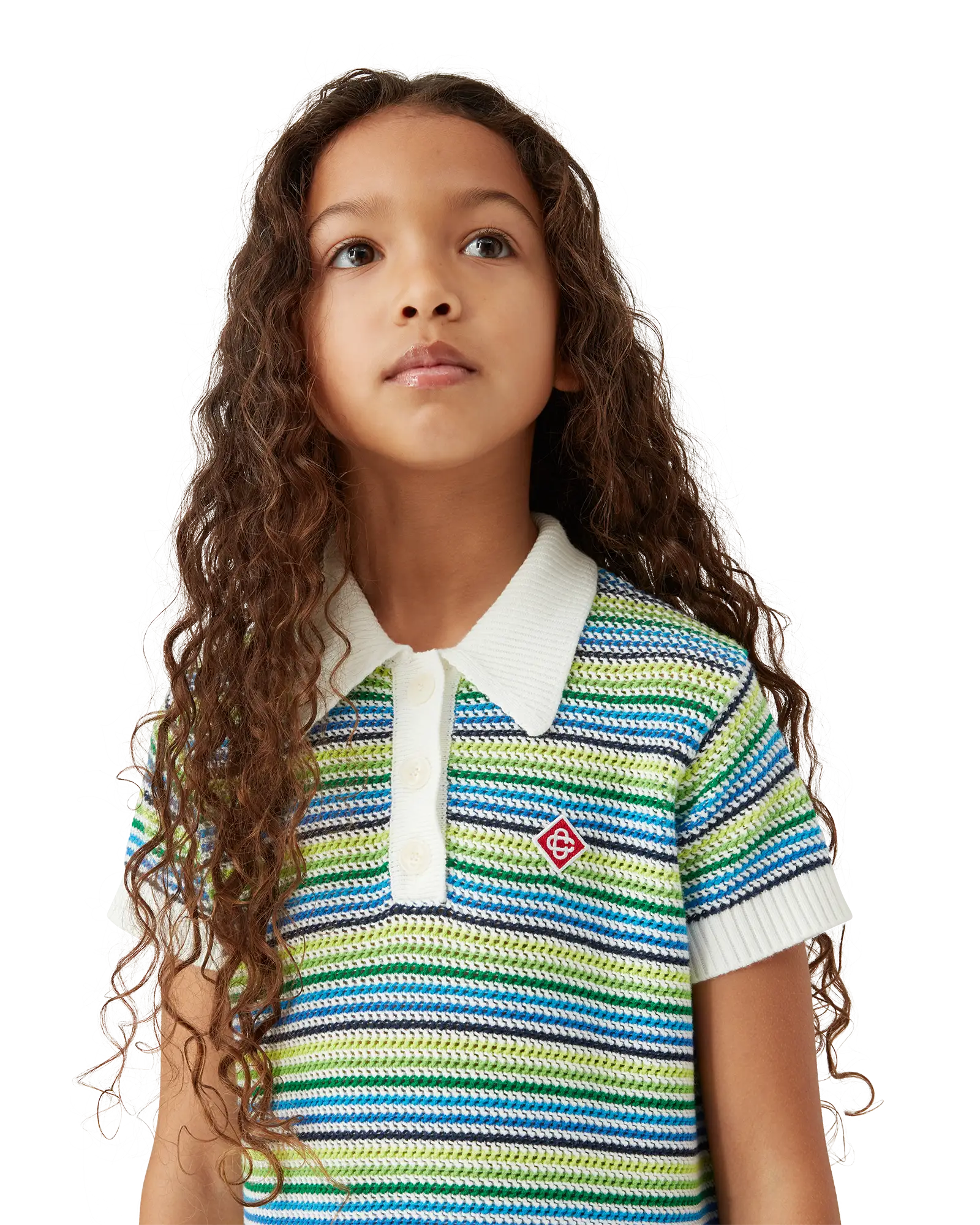Children's Stripe Short Sleeve Dress - Image 5