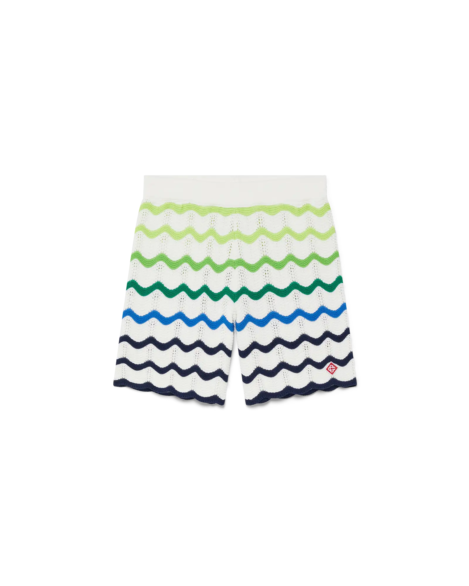 Children's Gradient Wave Knit Shorts