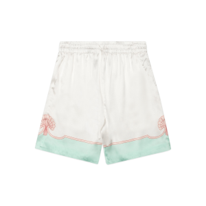 Les Coquillages Silk Shorts