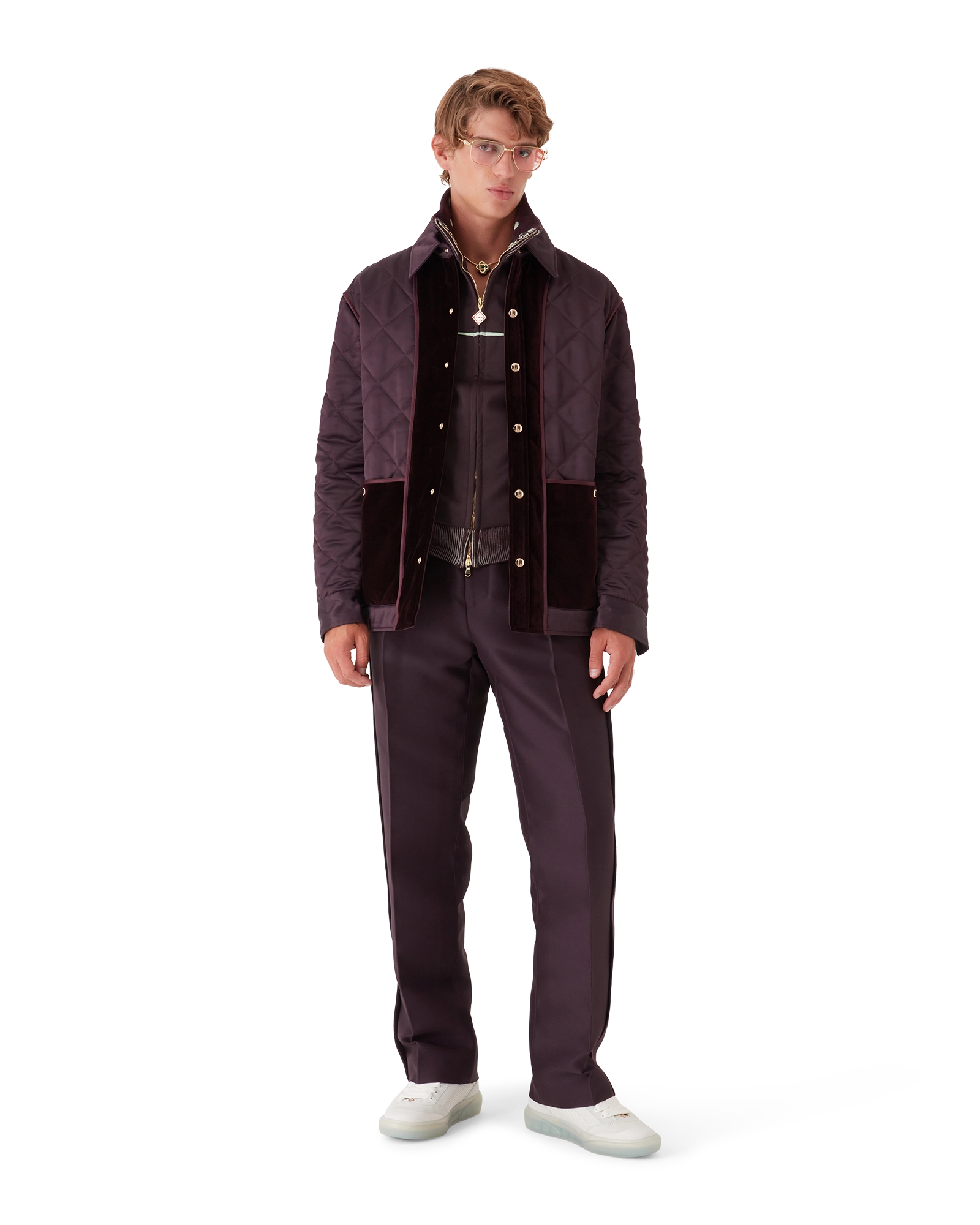 Satin Quilted Jacket - Image 2