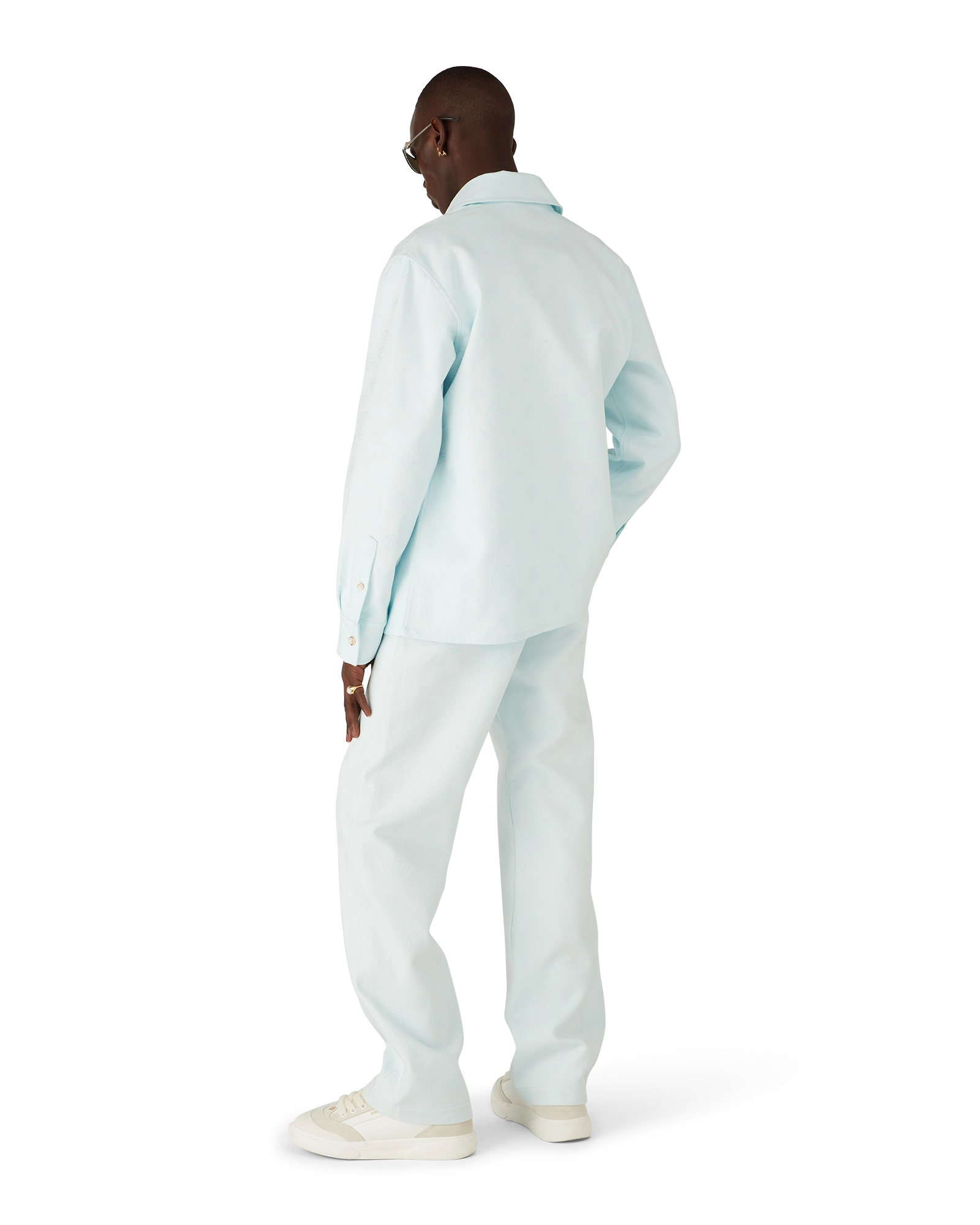 Cotton Monogram Long Sleeve Shirt - Image 3