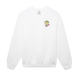 Tennis Mascot Quilted Sweatshirt