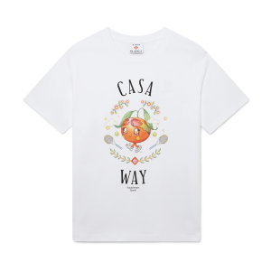 Casa Way Orange Mascot Short Sleeve T-Shirt