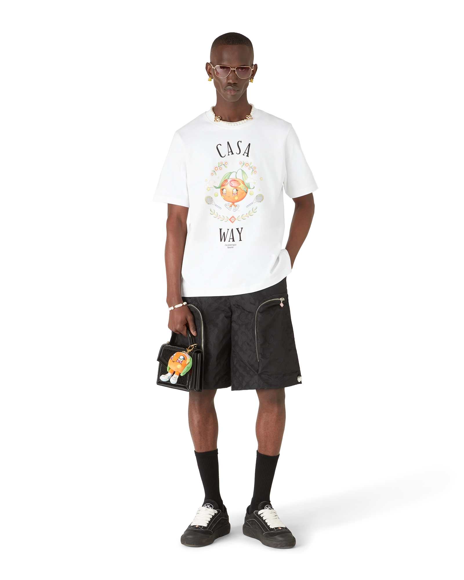 Casa Way Orange Mascot Short Sleeve T-Shirt - Image 2