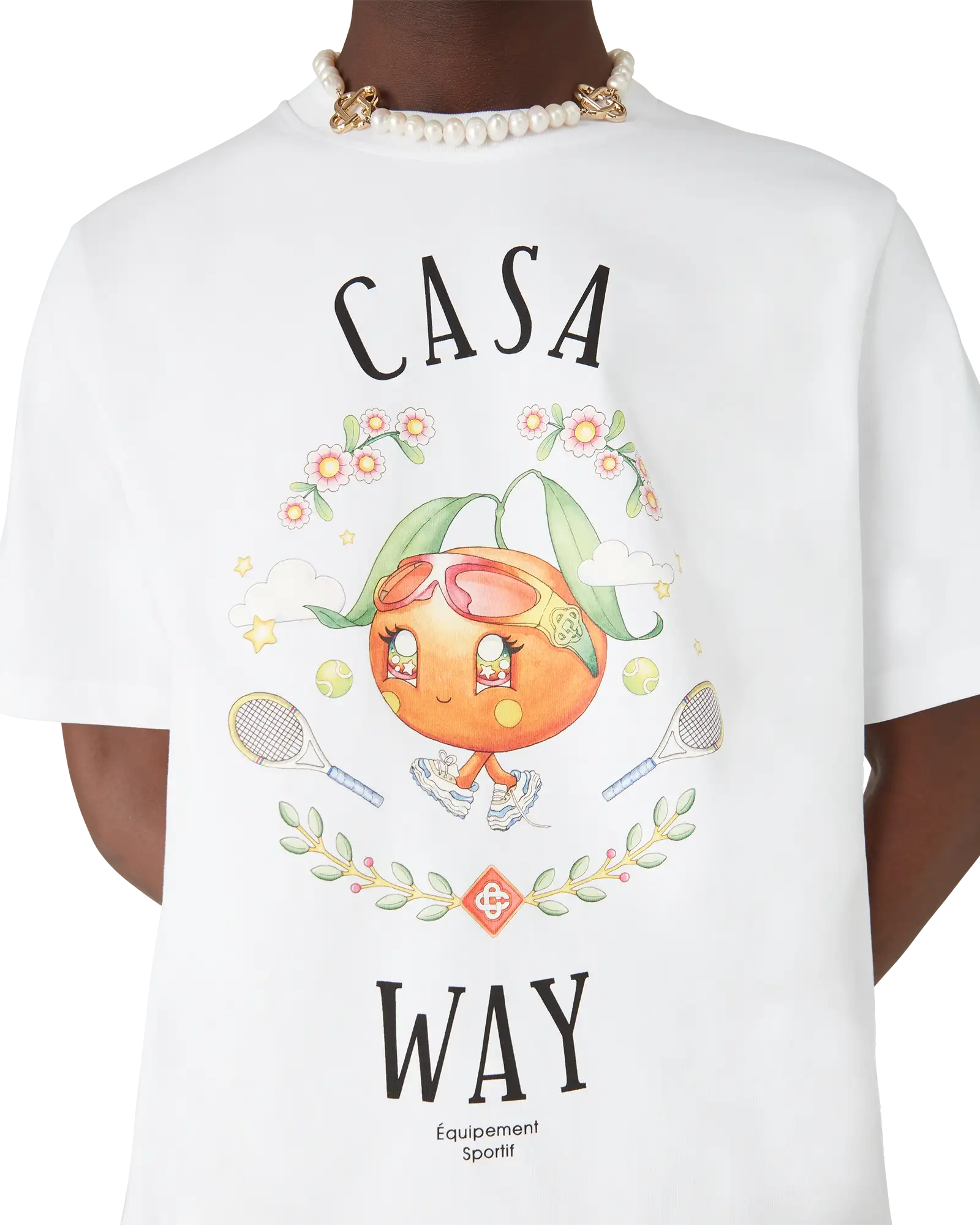 Casa Way Orange Mascot Short Sleeve T-Shirt - Image 5