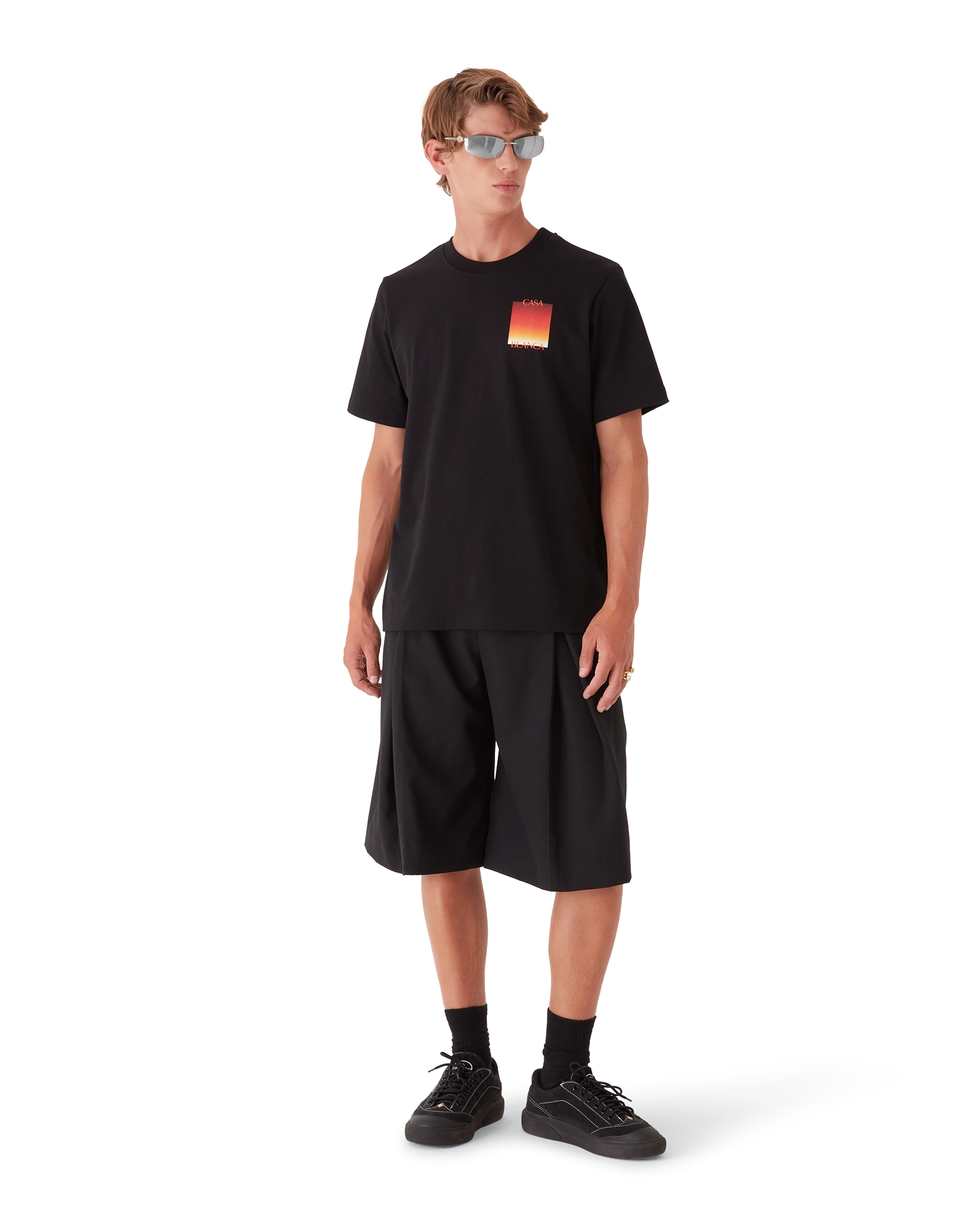 Gradient Square Short Sleeve T-Shirt - Image 2