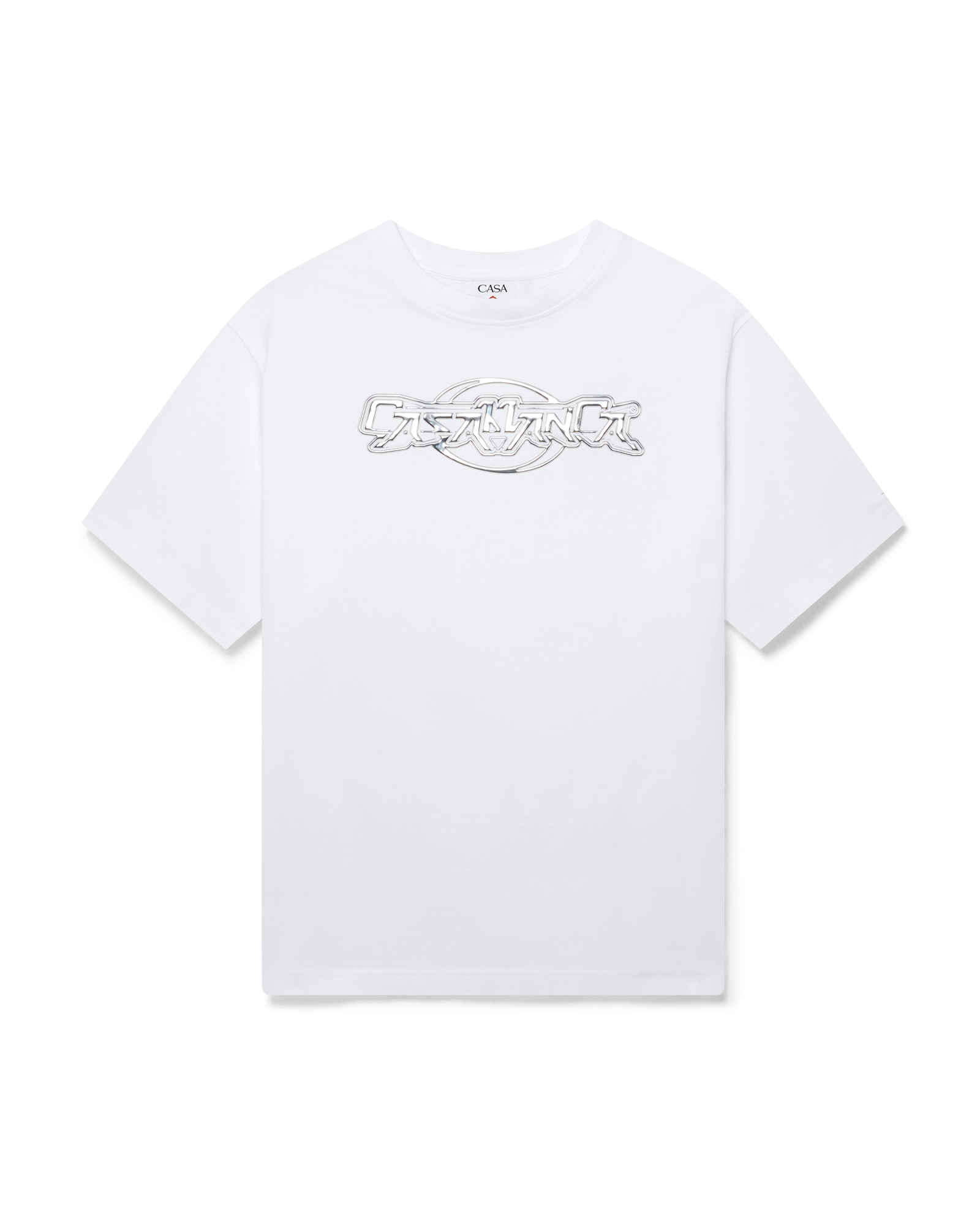 Casablanca Chrome Oversized Short Sleeve T-Shirt