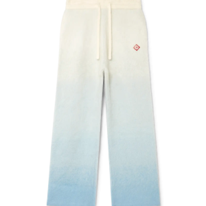 Fluffy Gradient Mohair Trousers