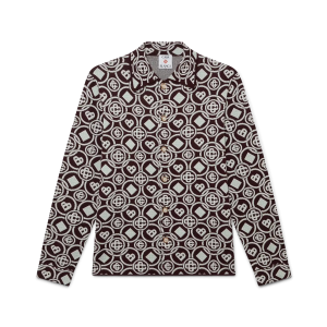 Monogram Cotton Knit Shirt