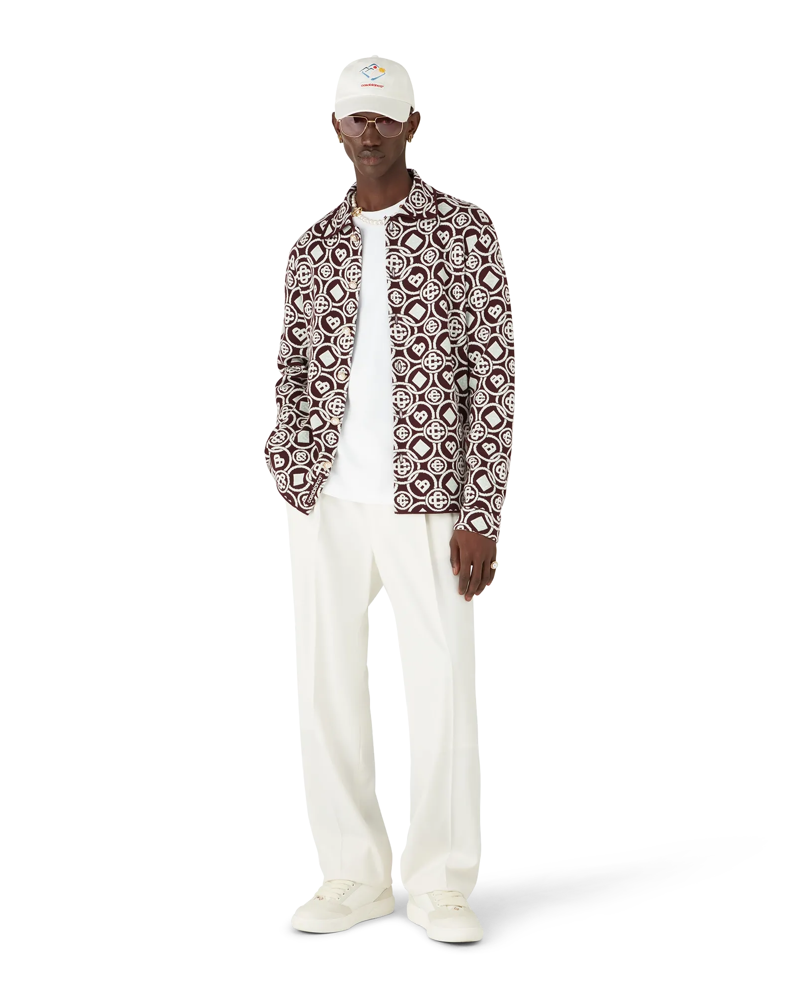 Monogram Cotton Knit Shirt - Image 2