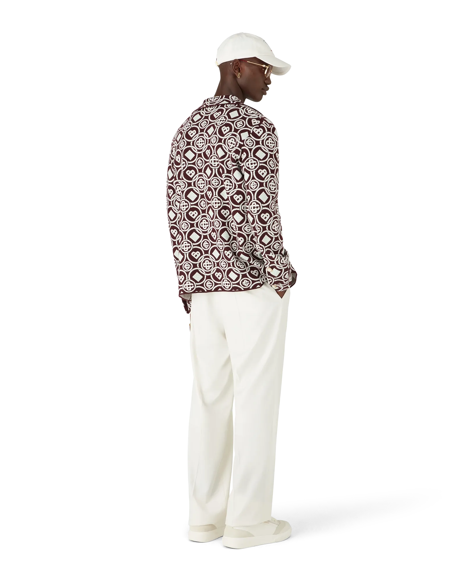 Monogram Cotton Knit Shirt - Image 3