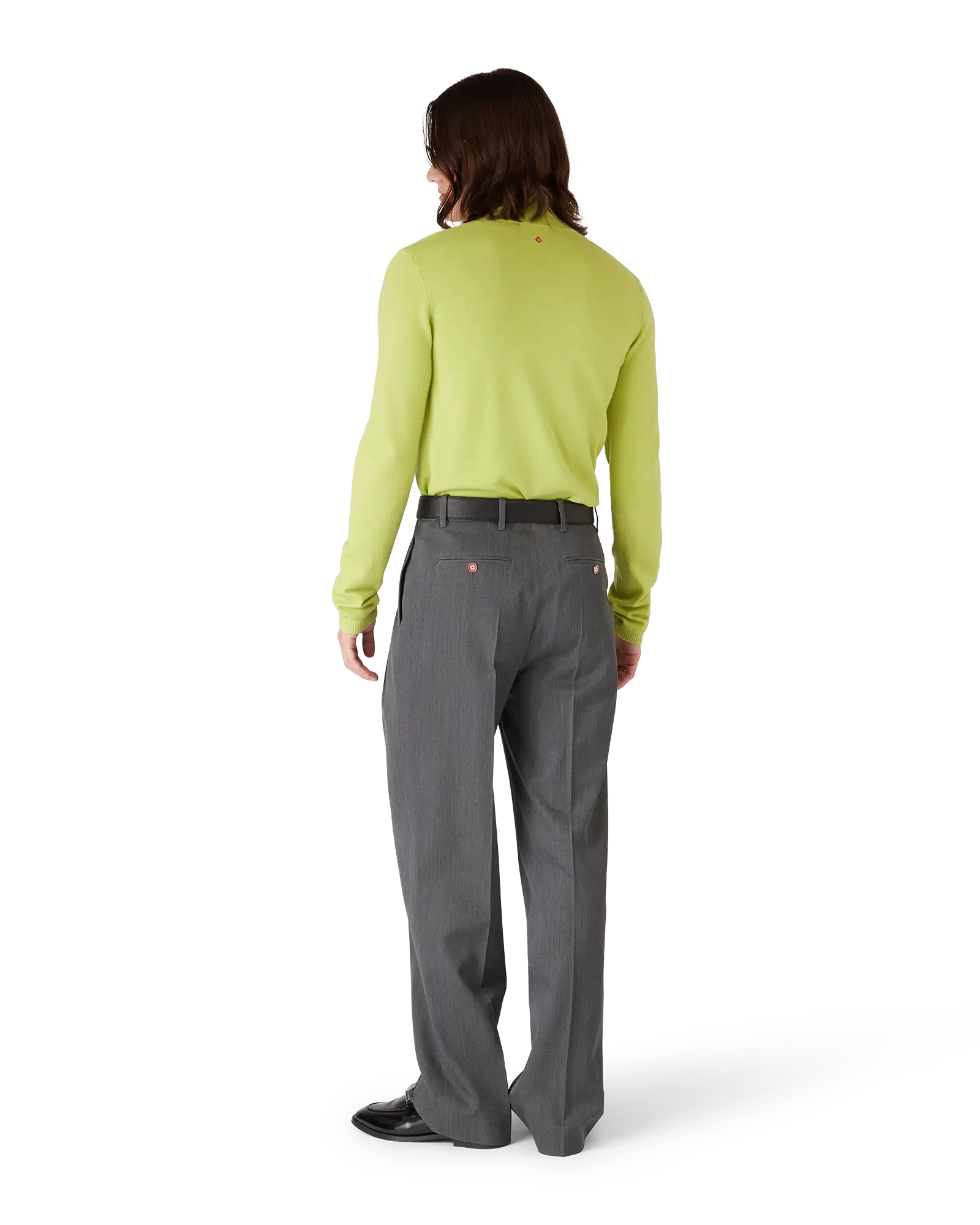 Merino Cowl Neck Top - Image 3