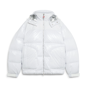 Nylon & Ripstop Down Puffer Jacket
