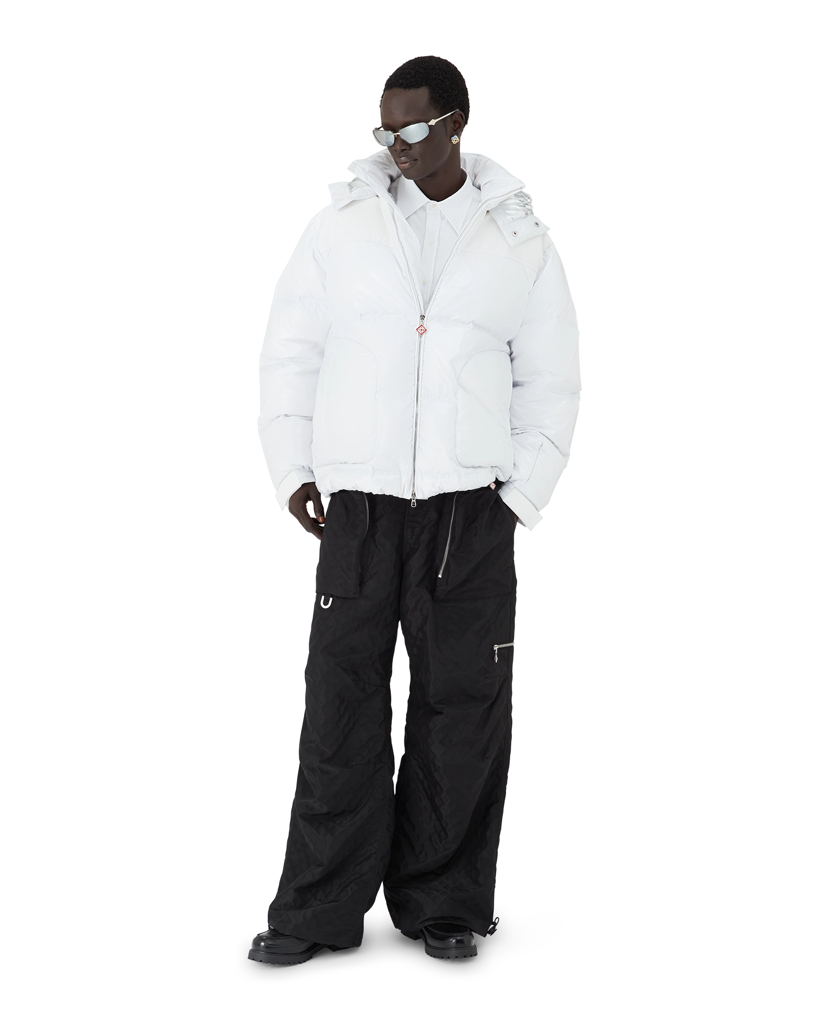 Nylon & Ripstop Down Puffer Jacket - Image 2