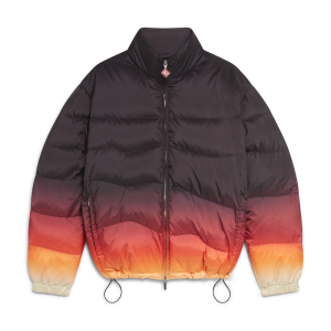 Gradient Quilted Down Puffer Jacket
