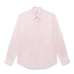 Cotton Monogram Long Sleeve Shirt