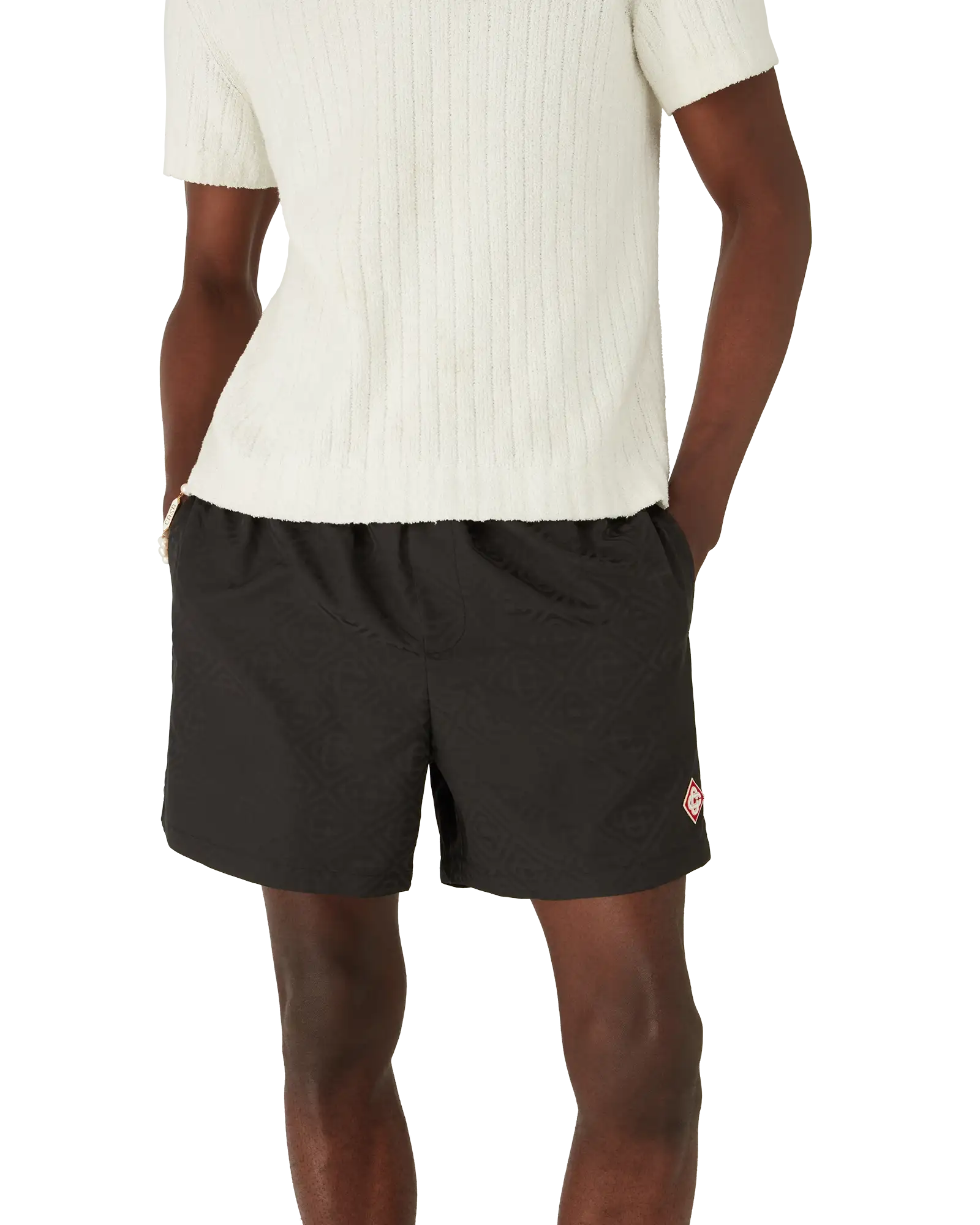 Monogram Jacquard Swim Shorts - Image 4