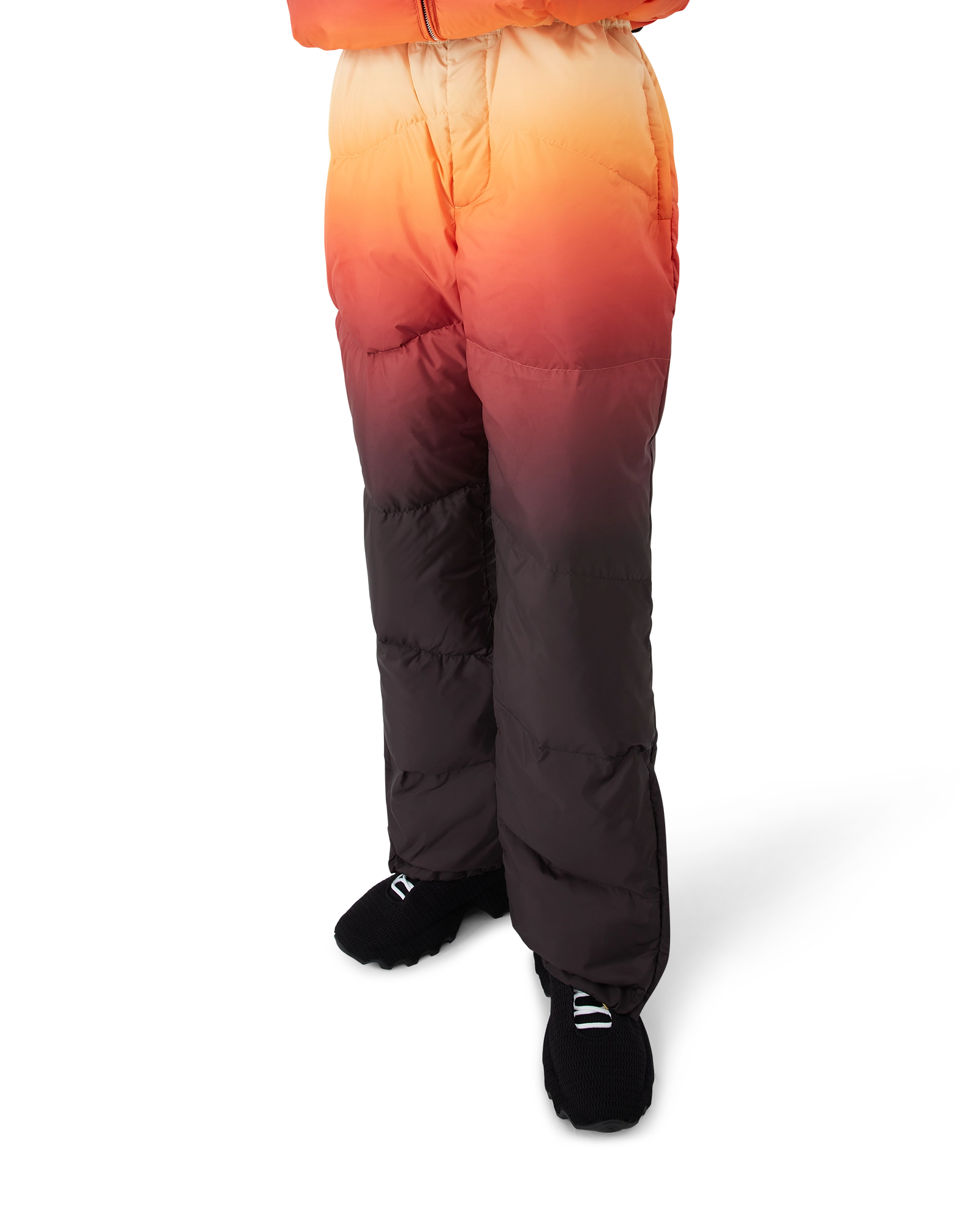 Gradient Nylon Down Padded Trousers - Image 4