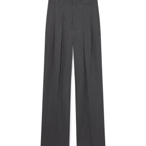 Wool Tailoring Belt Loop Trousers