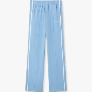 Pale Blue Pique Track Pants