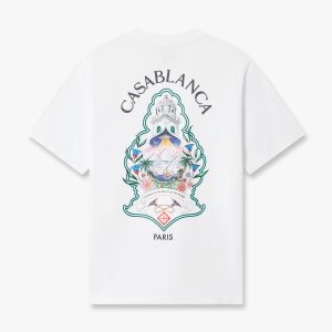 White Hotel Emblem Short Sleeve T-Shirt