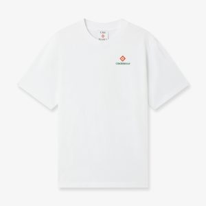 White Sport Type Short Sleeve T-Shirt