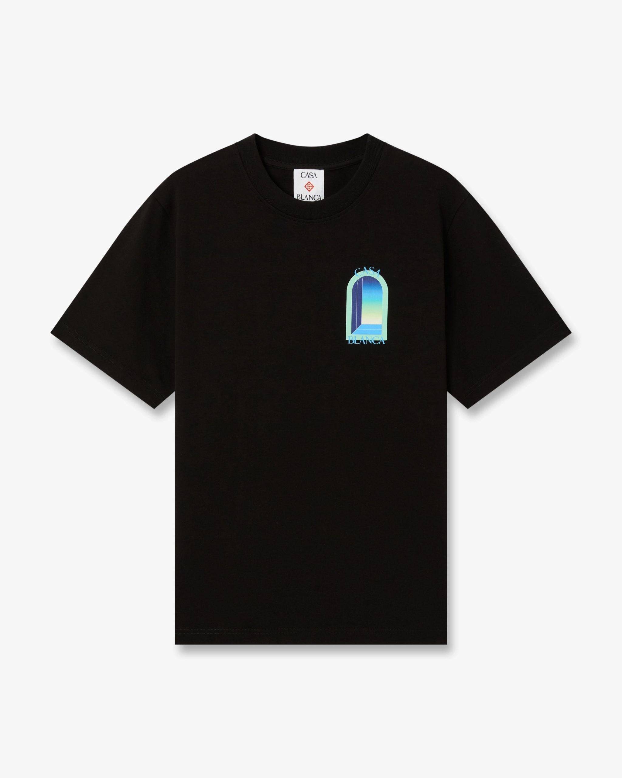Black & Mint L'Arche Short Sleeve T-Shirt - Image 6