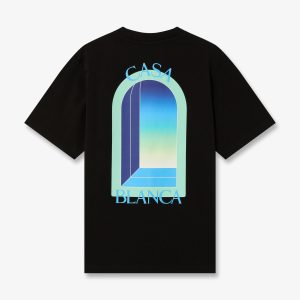 Black & Mint L'Arche Short Sleeve T-Shirt