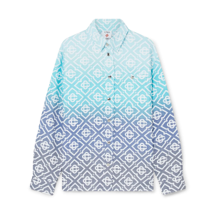 Monogram Gradient Jacquard Shacket