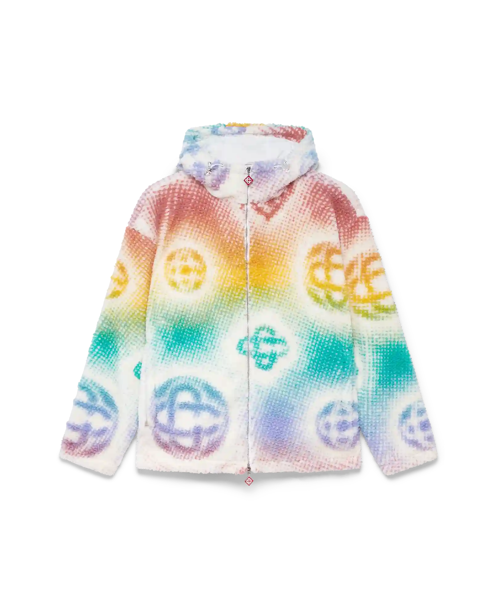 Halftone Monogram Fleece Jacket