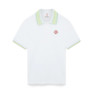 White Polo Short Sleeve Shirt