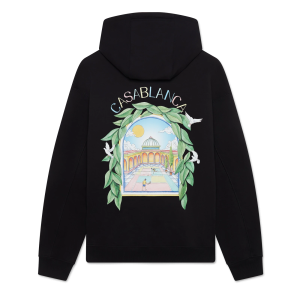 Black L'Arche Hooded Sweatshirt