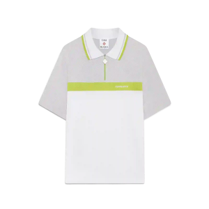 Grey Short Sleeve Polo Shirt