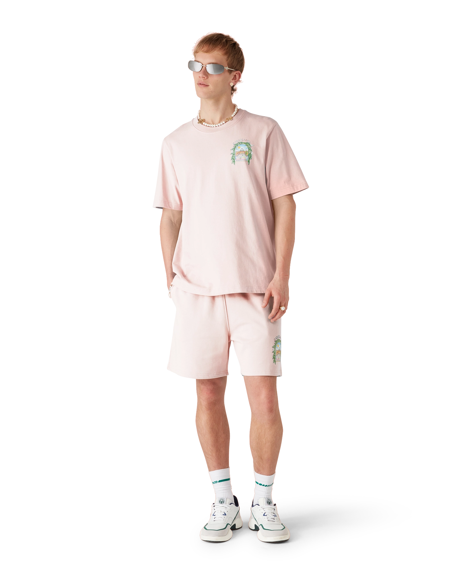 Pink L'Arche Sweatshorts - Image 2