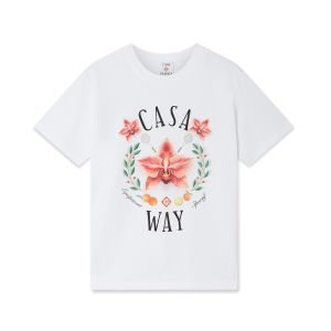 Casa Way Orchid Logo Short Sleeve T-Shirt