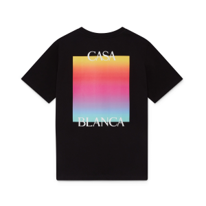 Gradient Square Logo Short Sleeve T-Shirt