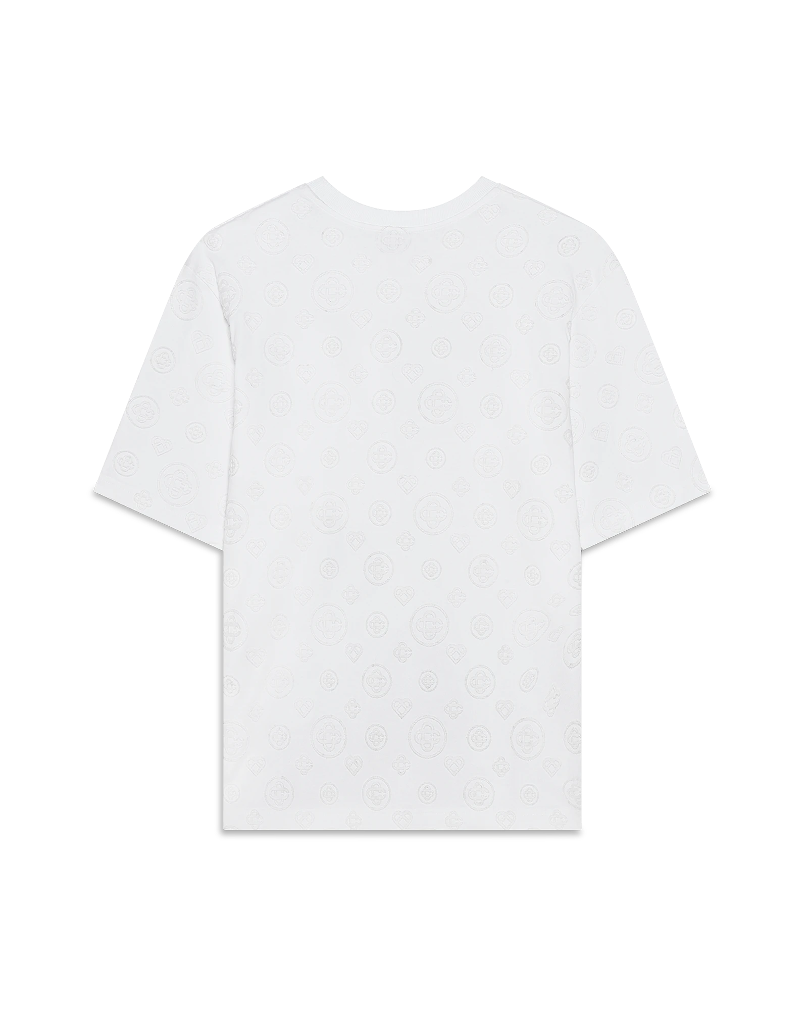 Applique Monogram Oversized Short Sleeve T-Shirt - Image 6