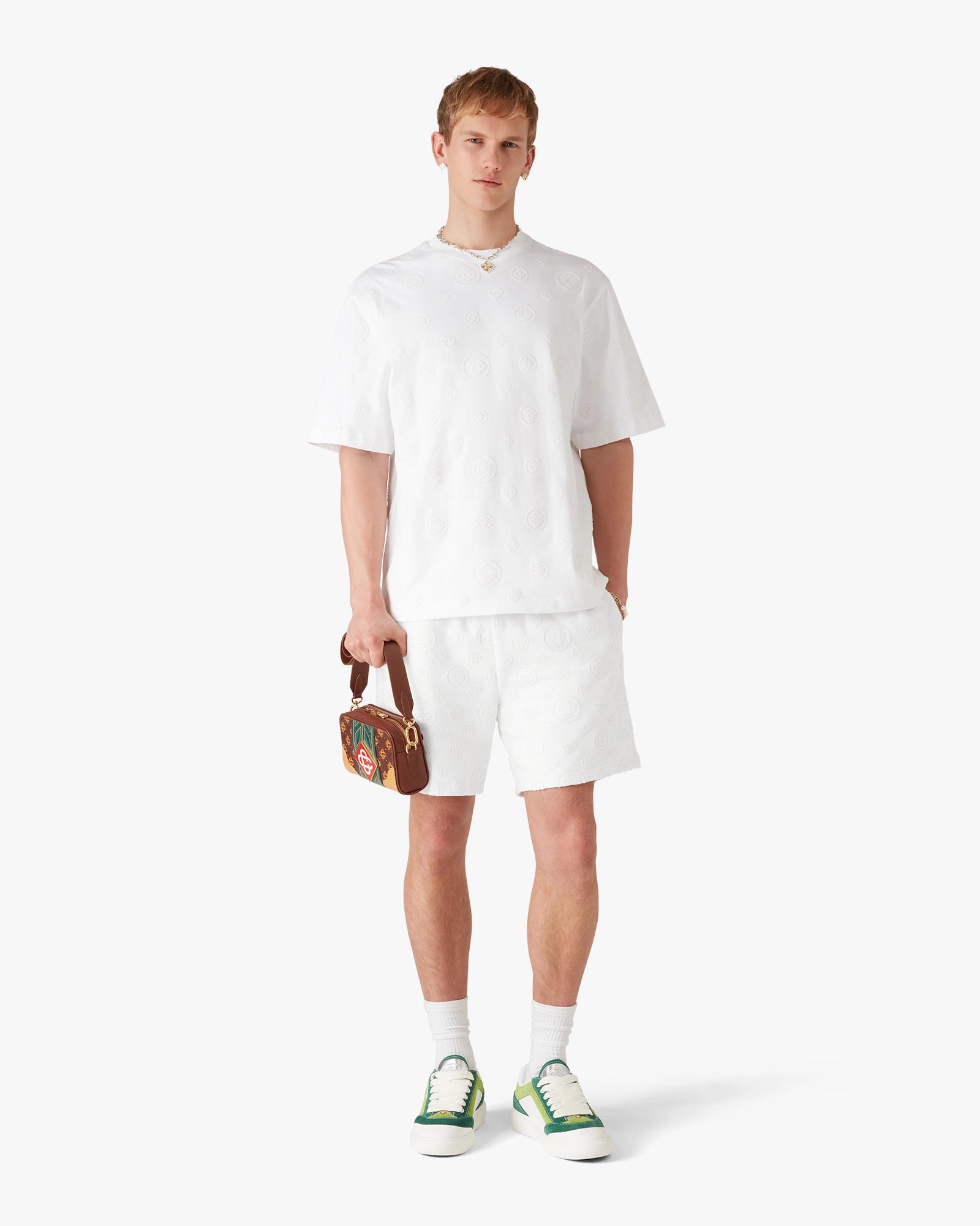 Applique Monogram Oversized Short Sleeve T-Shirt - Image 2