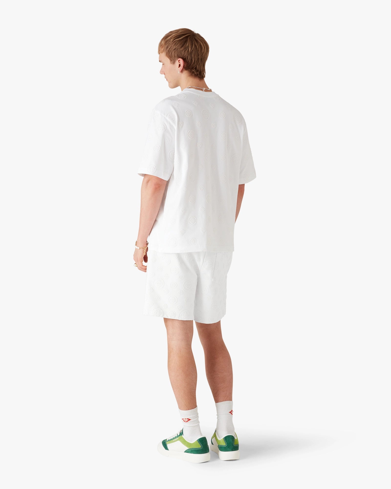 Applique Monogram Oversized Short Sleeve T-Shirt - Image 3