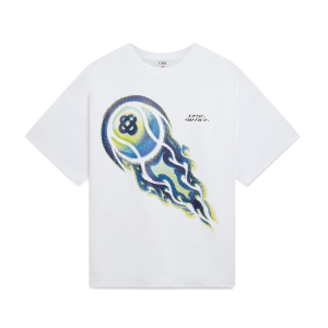 Flaming Tennis Ball Short Sleeve T-Shirt