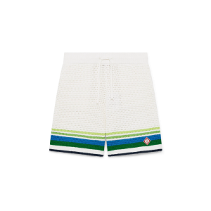 Stripe Knitted Shorts