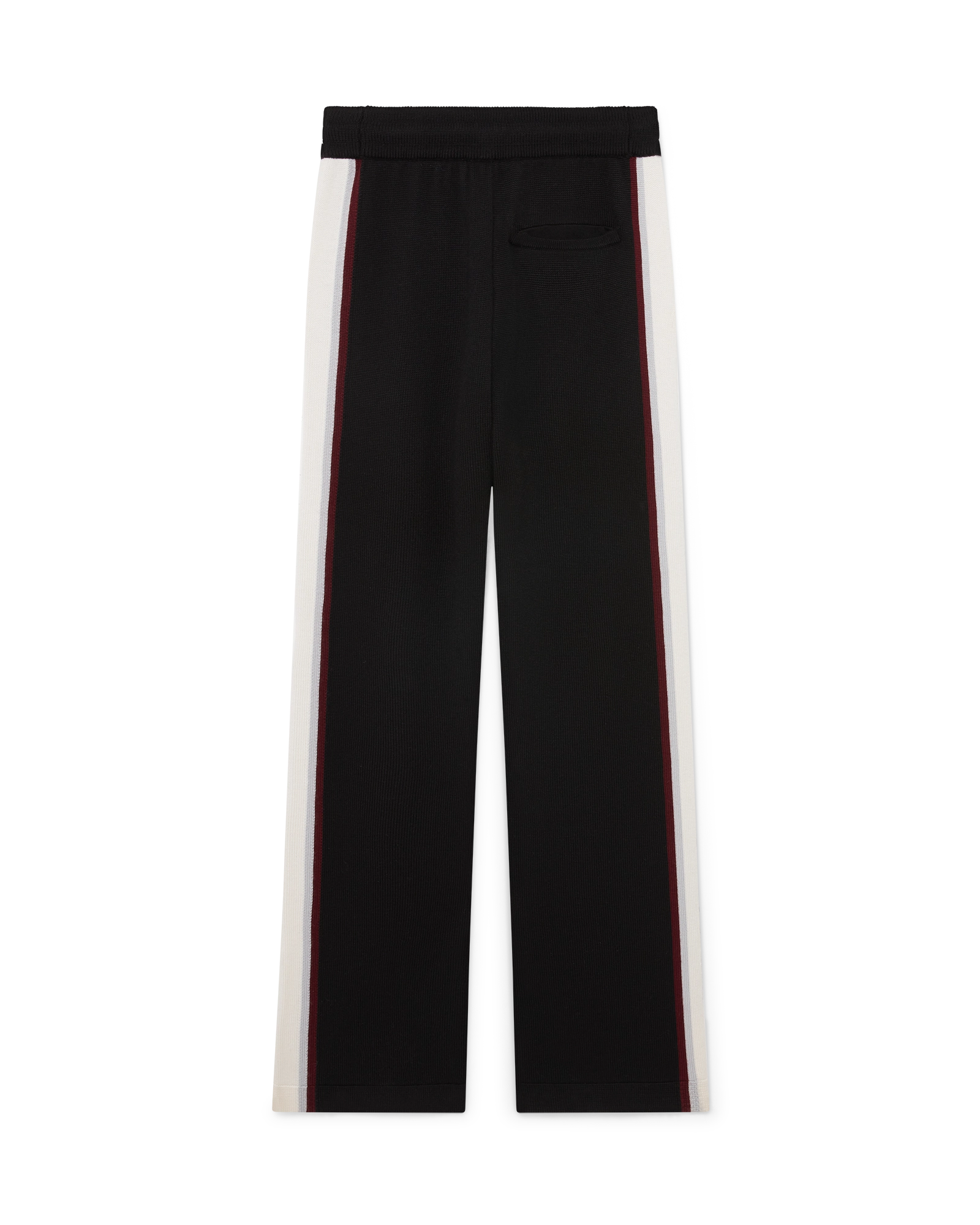 Stripe Merino Knit Trousers - Image 5