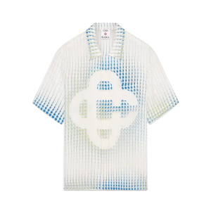 Dots Short Sleeve Linen Shirt